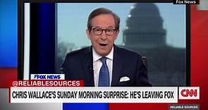 Watch Chris Wallace announce departure from Fox News