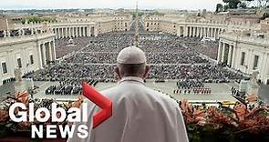 Pope Francis delivers Easter Mass at the Vatican (FULL)