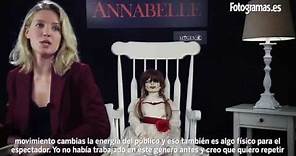'Annabelle': entrevista con Annabelle Wallis