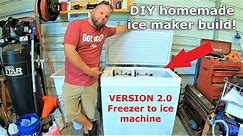 Homemade ice maker build! VERSION 2.0! Cleaner build! #435