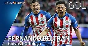 Gol de F. Beltrán | Guadalajara 1 - 0 Toluca | Liga BBVA MX - CL 2020 - Jornada 3