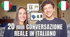 Conversazione Naturale in Italiano (sub ITA) | Imparare l’Italiano