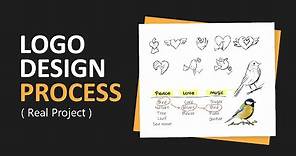 The Logo Design Process | Idea generation, Sketching, Concept development, and illustration.
