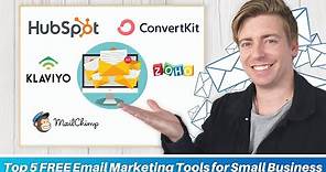 Top 5 FREE Email Marketing Software for Small Business