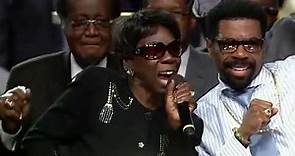 Bishop Darrell Hines Mom Testimony Praise Break At The COGIC Holy Convocation!