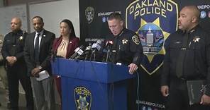 Complete press conference: Oakland police officer killed in line of duty