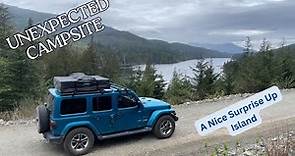 VANCOUVER ISLAND OCEANFRONT CAMPING (An unexpected find)