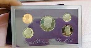 1988 United State mint proof cameo finish coin set