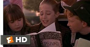 Harriet the Spy (7/10) Movie CLIP - The Private Notebook Revealed (1996) HD