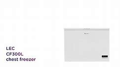 LEC CF300L Chest Freezer - White | Product Overview | Currys PC World