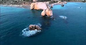 Cyprus by Drone | Birthplace of Aphrodite | Petra tou Romiou | Paphos Area