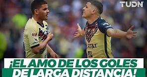 ¡EL HOMBRE DE LOS GOLAZOS! Grandes goles de larga distancia de Richard Sánchez I TUDN