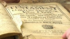 Scottish Bible dating back to 1705 uncovered in Iowa