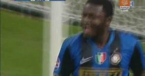 Inter 1-0 Juvintus-Muntari