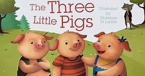 The Three Little Pigs - Read aloud in fullscreen with music and sound effects!