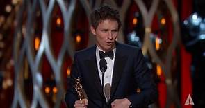 Eddie Redmayne wins Best Actor | 87th Oscars (2015)