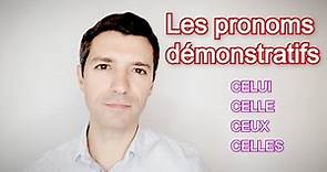 Français B2 | Les pronoms démonstratifs CELUI, CELLE, CEUX, CELLES