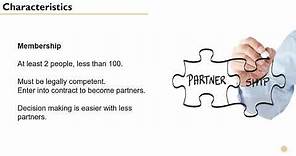 Business Partnership: The Characteristics and Types of Partnerships