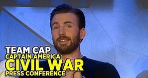 FULL "Captain America: Civil War" press conference (PART 2: TEAM CAP) with cast and directors