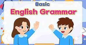 Basic English Grammar for Kids | Part 1 | Unit 1~6 | Grammar Tips