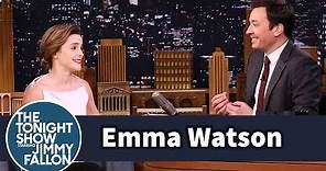 Emma Watson Once Mistook Jimmy Fallon for Jimmy Kimmel