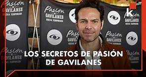 Juan Alfonso Baptista revela detalles de Óscar en Pasión de Gavilanes