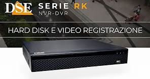 NVR-DVR DSE | Come installare l'hard disk e impostare le registrazioni