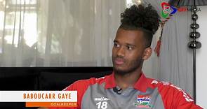 Goalkeeper Baboucarr Gaye speaks to #GFF Media