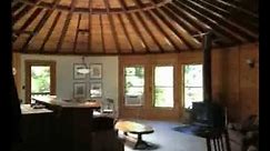 Sustainable 35 year old Yurt Home Video