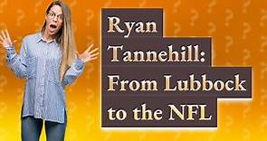 Where was Ryan Tannehill born?