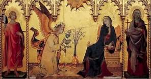 L'Annunciazione - Simone Martini (Uffizi)