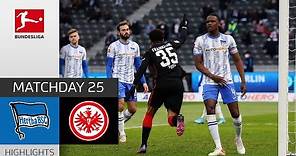 Hertha Berlin - Eintracht Frankfurt 1-4 | Highlights | Matchday 25 – Bundesliga 2021/22