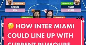 Not sure if Inter Miami or LaLiga All-Star XI 😬 #intermiami #rumours #laliga #barca #real #messi #football #transfermarkt