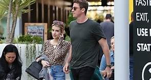 Emma Roberts Feeling Wild In Animal-Print During Movie Date With Garrett Hedlund