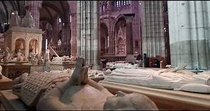 Le tombe dei sovrani di Francia nella basilica di saint-Denis a Parigi