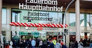 Eröffnung des neuen Hauptbahnhofs in Paderborn