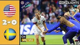 USA vs Sweden 2-0 All Goals & Highlights | 2019 WWC