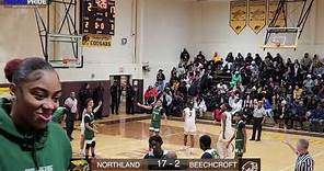 1st Quarter Northland High School Vs Beechcraft High School Boys Varsity Basketball