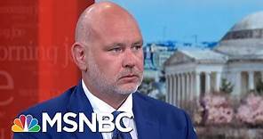 Steve Schmidt: By A fluke, Voters Elected An Imbecilic Con Man | Morning Joe | MSNBC