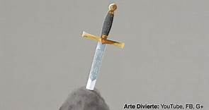Cómo dibujar una espada: Excalibur, la espada en la piedra- Arte Divierte