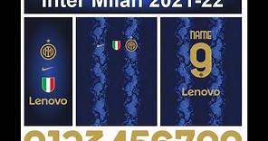 Diseño/Desing - Inter de Milan 2021-22 Vector CDR - PDF (AI)