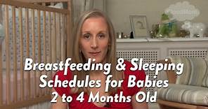 Breastfeeding and Sleeping Schedules for Babies 2 to 4 Months Old | CloudMom