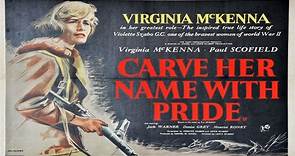 'Carve Her Name With Pride 1958 -Virginia McKenna, Paul Scofield