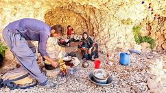 Nomads Cook Lunch in Their Newly Built Oven Culinary Traditions of Nomadic.mp4