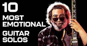 Top 10 Jerry Garcia Most Emotional Guitar Solos