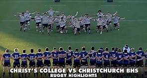 One of the fiercest rivals in New Zealand | Christ's College v Christchurch BHS | 1st XV Highlights