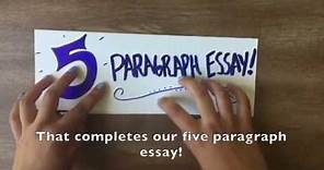 How to write a five paragraph essay?