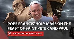 LIVE from the Vatican | Pope Francis' Holy Mass on the Feast of Saints Peter and Paul | 29 June 2023