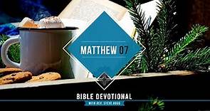 Matthew 7 Explained