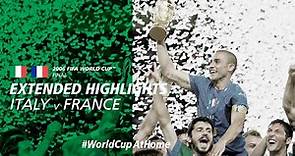 Italy 1-1 France (5-3 PSO) | Extended Highlights | 2006 FIFA World Cup